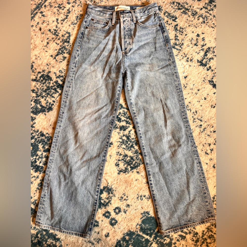 Denim Forum Women's Straight Leg Jeans